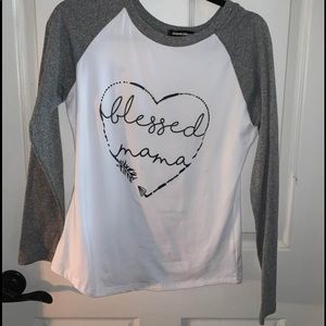 Blessed momma shirt